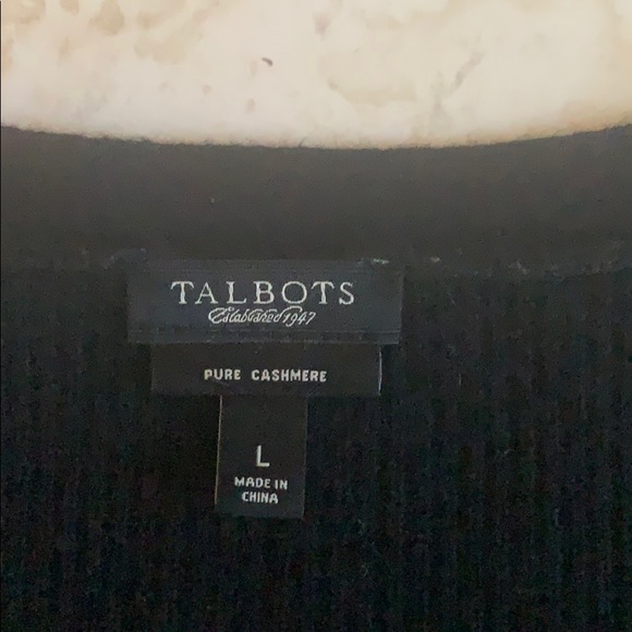 Black cashmere sweater from Talbots - Picture 2 of 3